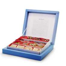 hana, sweets, baklava, box, orient, vienna
