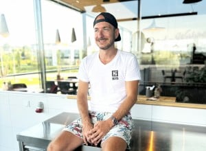 HiNUtS Nussriegel, Bild vom Gründer Stefan