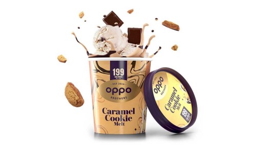 Oppo Eiscreme - Caramel Cookie Melt