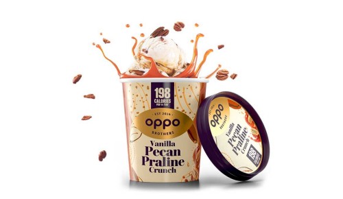 Oppo Eiscreme - Vanilla Pecan Praline Crunch