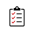 icon qualitätscheck, geprüfte Qualität
