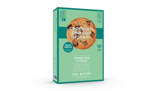 The Bitery Chocolate Chip Chip Hooray, Cookie Teig, neues Format