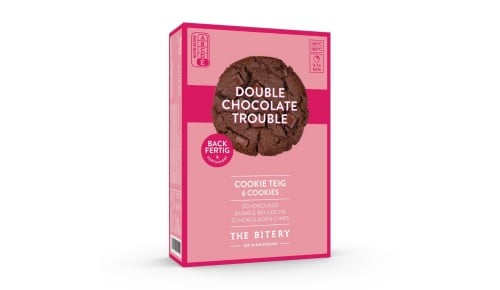 The Bitery Double Chocolate Trouble, Cookie Teig, neues Format