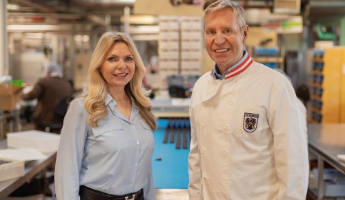 Susanna und Andreas Heindl in der Heindl Fabrik