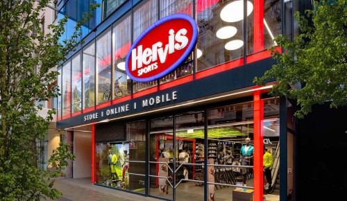 Hervis Store in der Maria Hilfer Straße in Wien