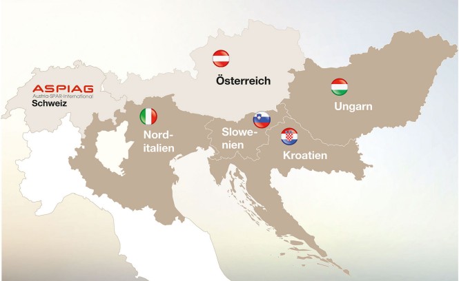 Lebensmittelhandel Ausland/ASPIAG Lebensmittelhandel Ausland/ASPIAG