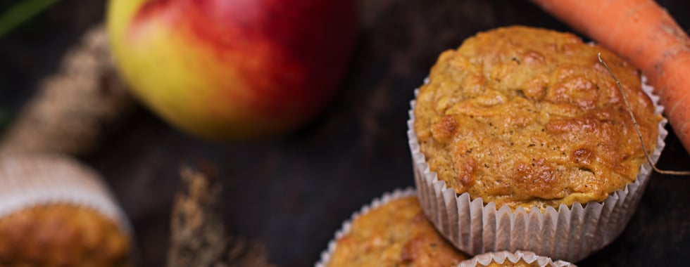 Haferflocken-Apfel-Karotten-Muffins - Rezepte - SPAR Österreich